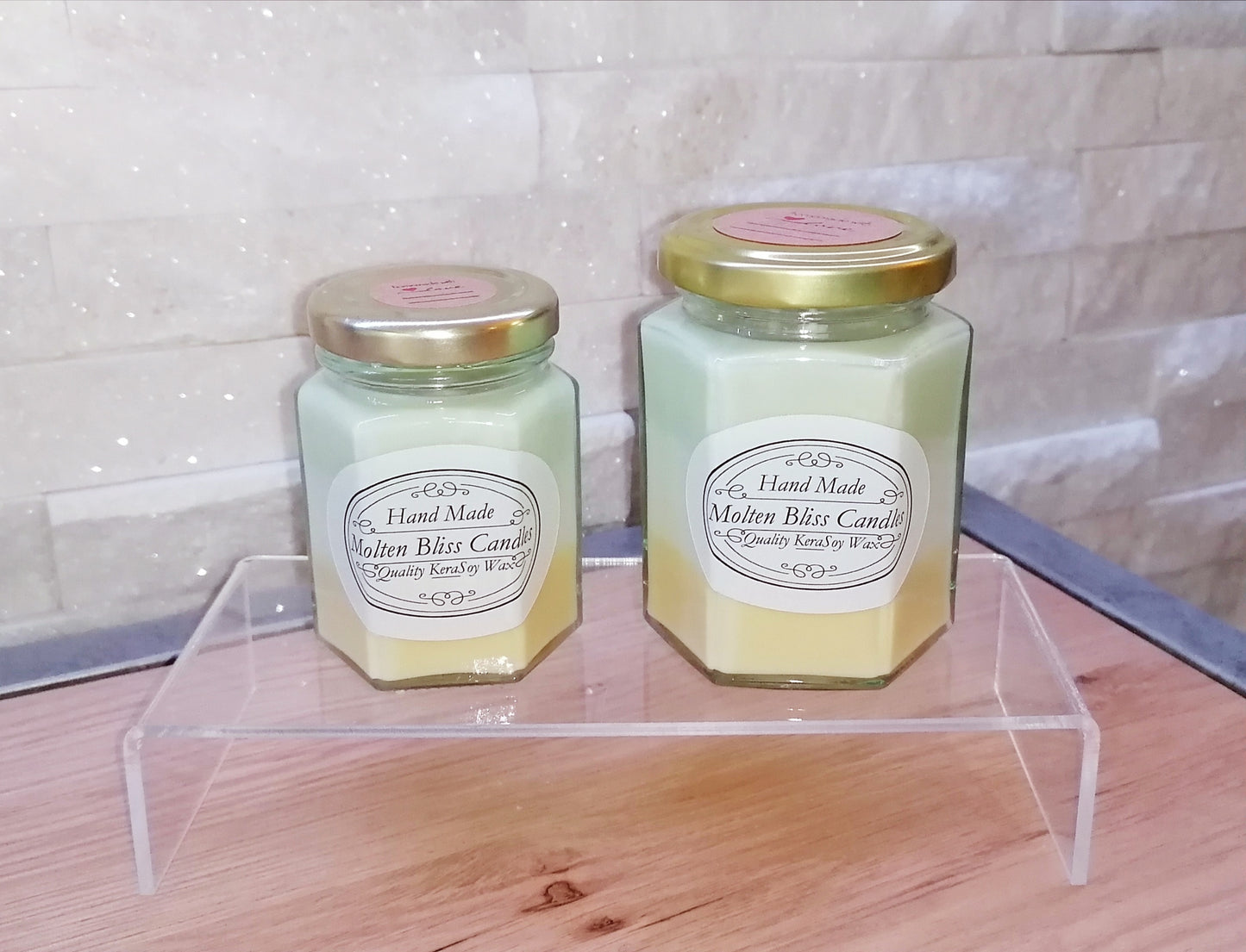 Lime, Basil & Mandarin Scented Candles